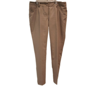 Kor Kor Milano Fashion Women's Dress Pants Beige Italy Size 46 (Size 30 US)